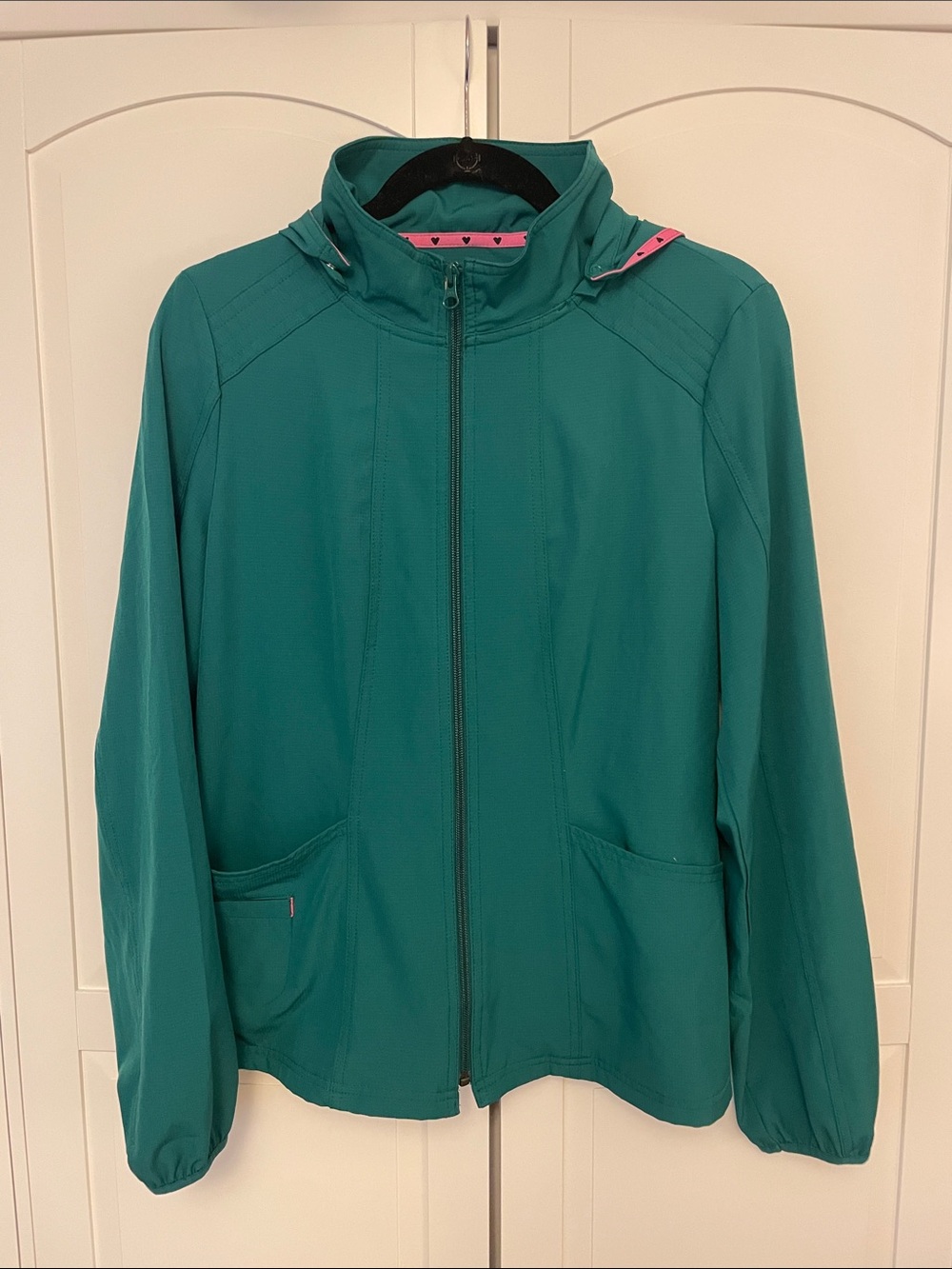 HeartSoul Scrub Jacket Hunter Green